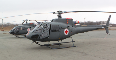 Медицинский вертолет